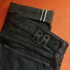 RRL Black Denim Jeans